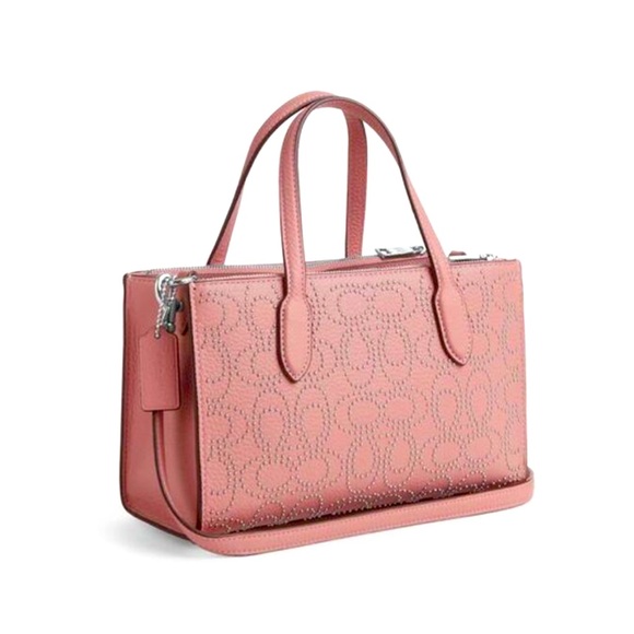 NWT Coach Outlet Nina Small Tote Bag  Signature Rivets - Picture 6 of 8